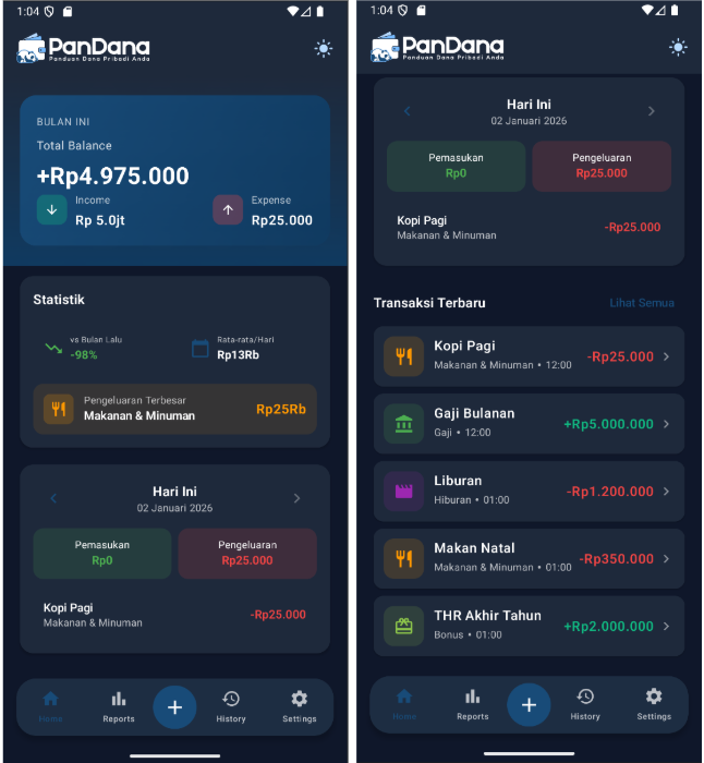 PanDana screenshot